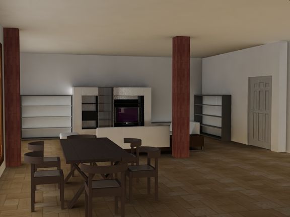 Bitte in die Grafik zur Vergr&ouml;sserung klicken. Beispiel einer Architekturvisualisierung interior, erstellt in 3DS MAX und Vray