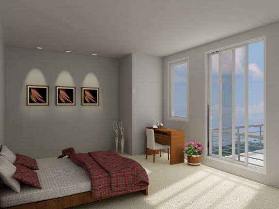 Bitte in die Grafik zur Vergr&ouml;sserung klicken. Beispiel einer Architekturvisualisierung interior, erstellt in 3DS MAX und Vray